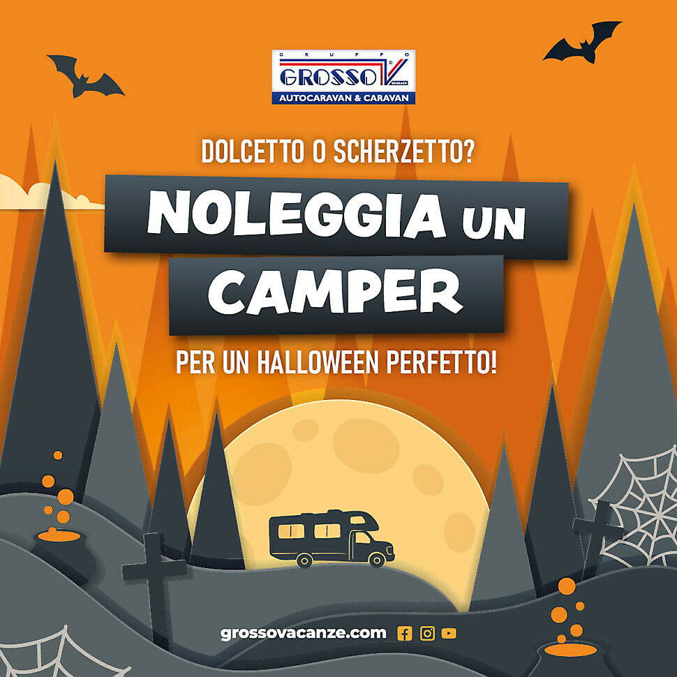 Dolcetto o Scherzetto? Nuoeggia un camper per un Halloween perfetto!