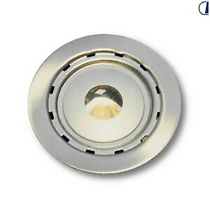 FARETTO INCASSO LED 1W/12V NICKEL SATINATO