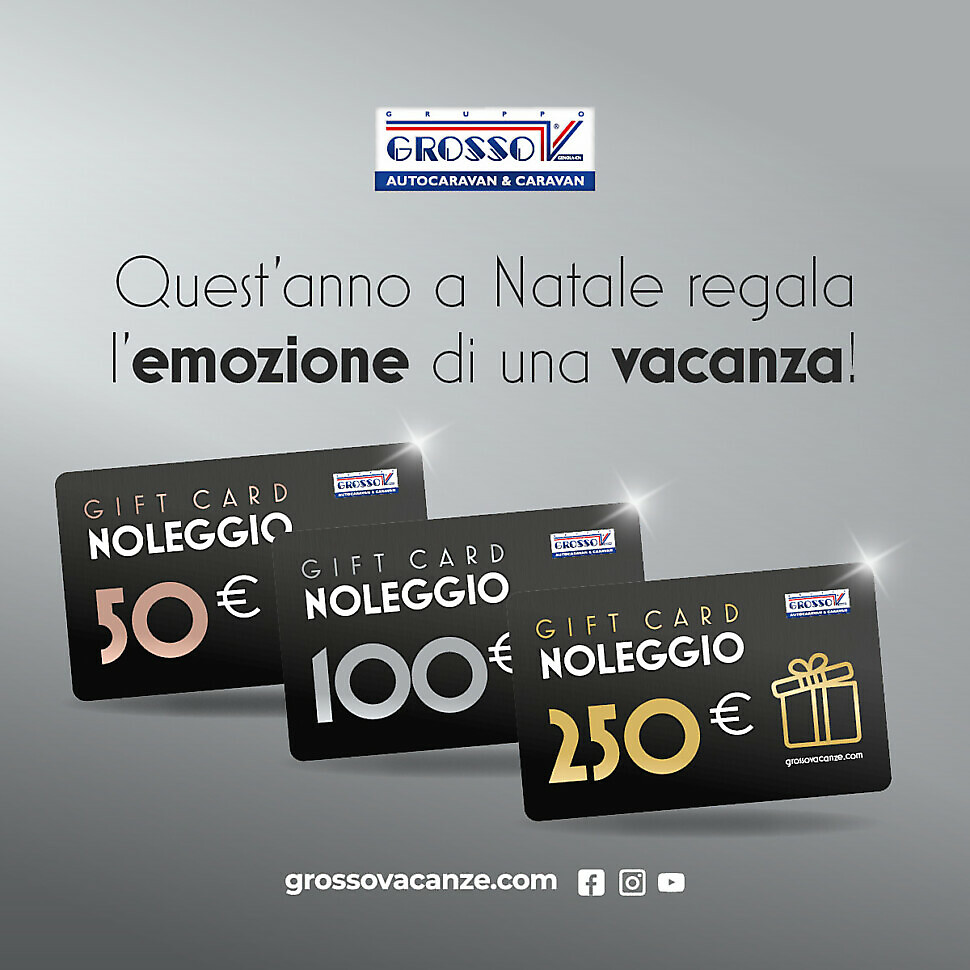 Gift Card Noleggio Grosso Vacanze