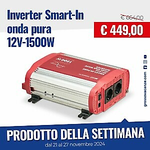 INVERTER SMART-IN ONDA PURA 12V-1500W