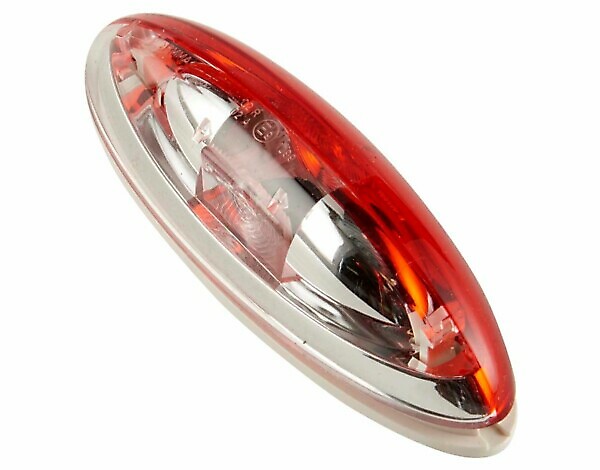 LUCE INGOMBRO BIANCO/ROSSO SPL2000 INSERTI CROMATI