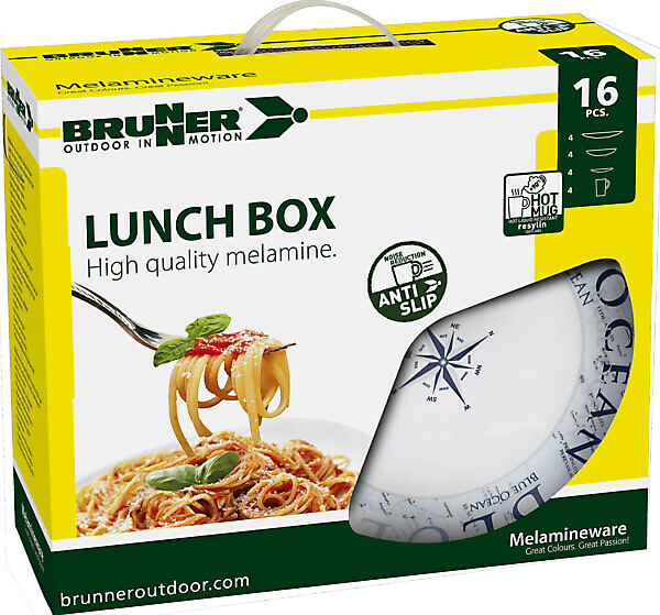 LUNCH BOX BLUE OCEAN BRUNNER