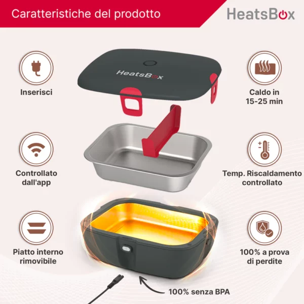 LUNCHBOX RISCALDANTE HEATSBOX STYLE PLUS