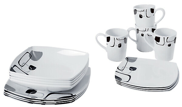 MELAMINE SET ENIGMA 16PZ BRUNNER