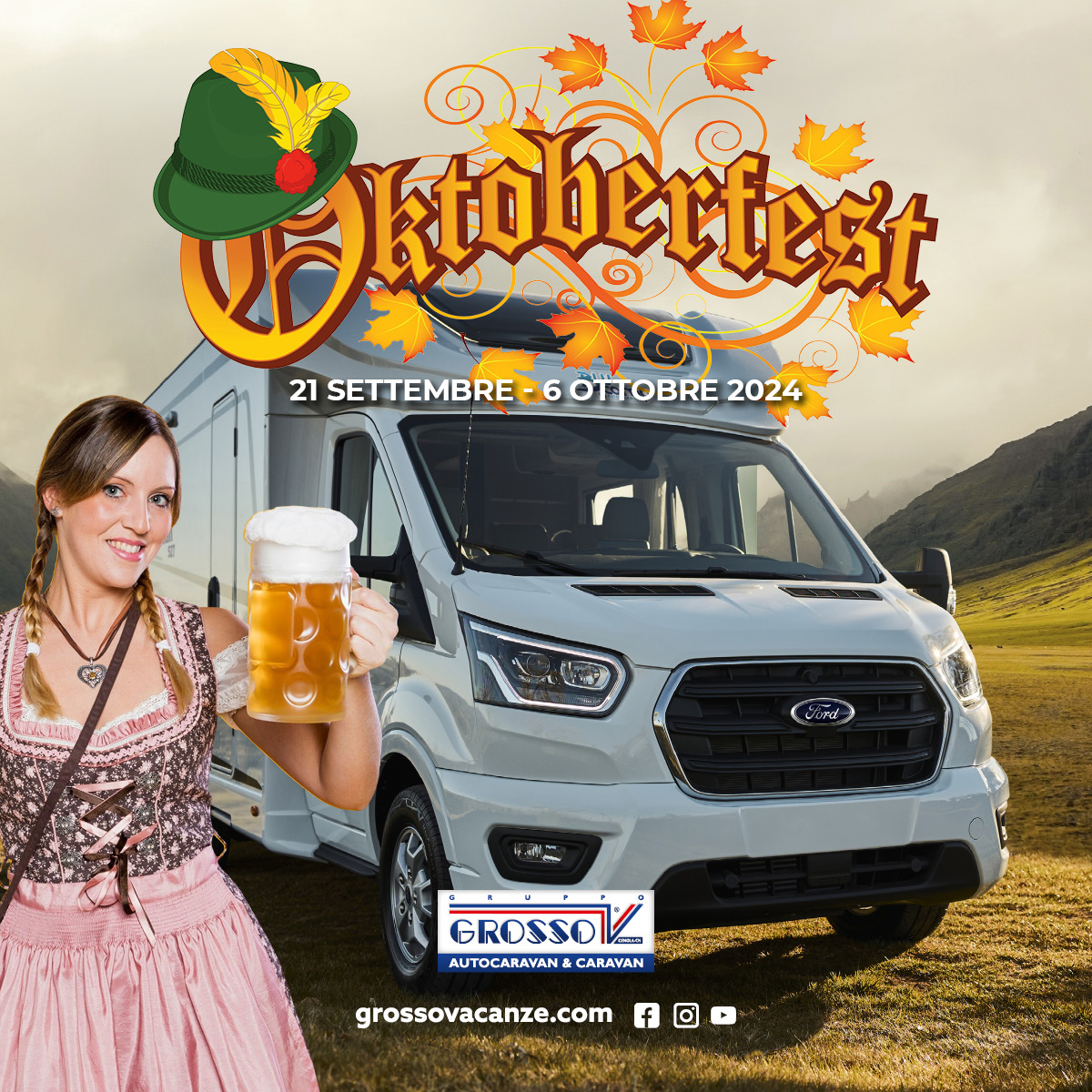 Oktoberfest 2024  - Noleggia un camper e parti per Monaco di Baviera!