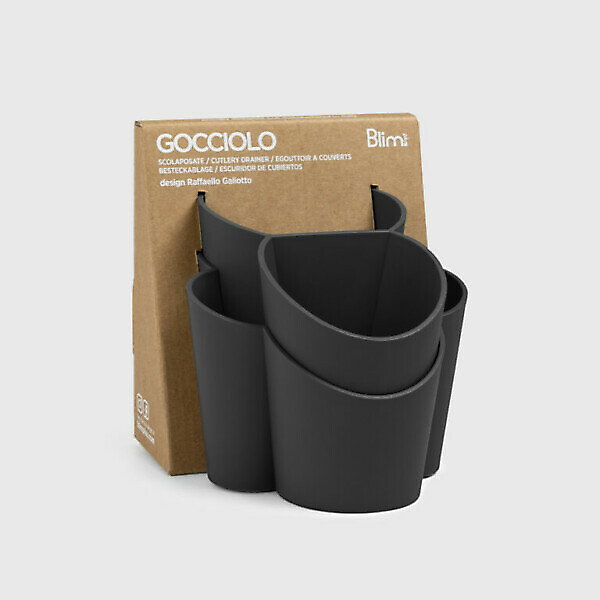 SCOLAPOSATE GOCCIOLO CARBON BLACK