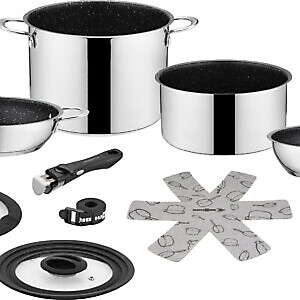 SET PENTOLE ACADEMY VACUM DIAM 22CM BRUNNER