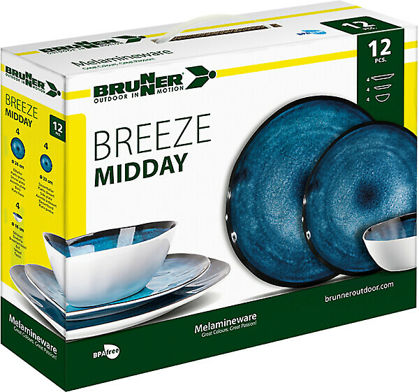 SET PIATTI MIDDAY BREEZE BRUNNER