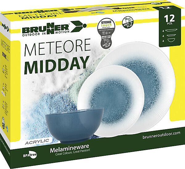 SET PIATTI MIDDAY METEORE BRUNNER