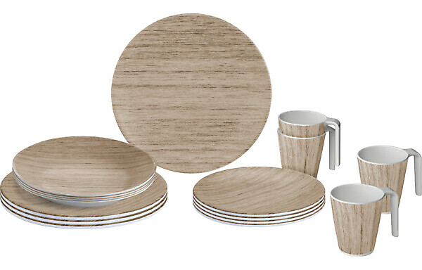 SET SEQUOIA MELAMINE BRUNNER