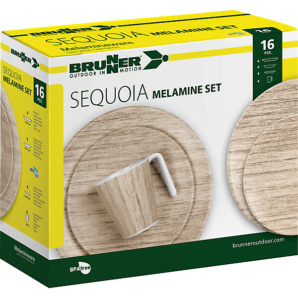 SET SEQUOIA MELAMINE BRUNNER