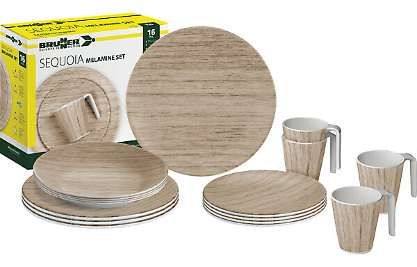 SET SEQUOIA MELAMINE BRUNNER