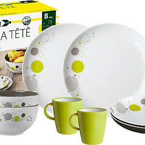 TETE A TETE SET SPACE 8 PCS BRUNNER