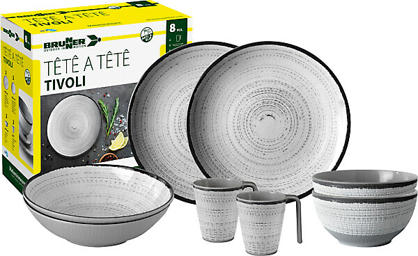 TETE A TETE SET TIVOLI 8 PCS BRUNNER