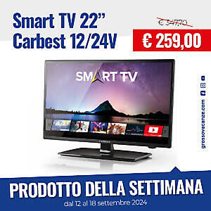 TV LED 22" CARBEST 12/24V SMART